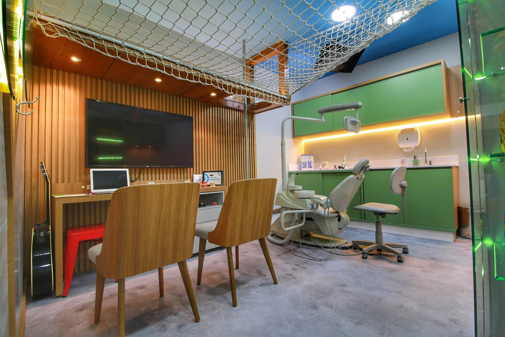 Consultório odontológico miofuncional da Myoplay Clinic